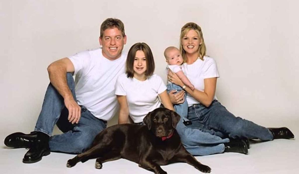 Does troy aikman have children