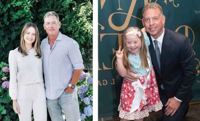 Does troy aikman have children
